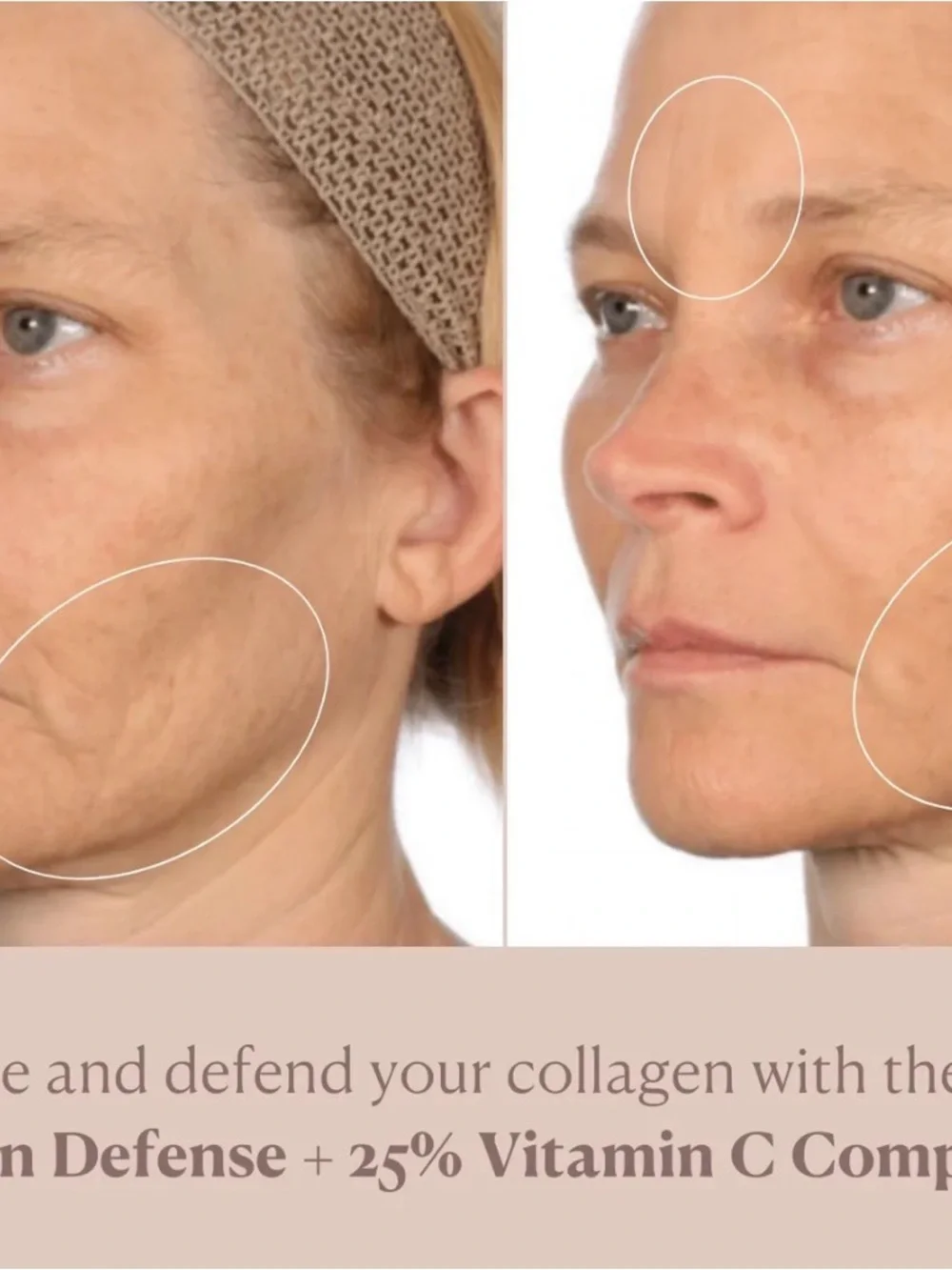 Nakery beauty Collagen Defense + 25% Vitamin C Complex Serum $42 retail